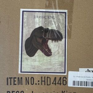 Jurassic King Dinosaur Wall Art